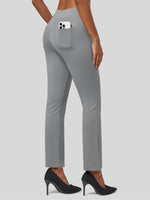 Willit Women's Cropped Office Dress Pants 27 Inch 