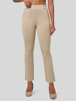 Willit Women's Cropped Office Dress Pants 27 Inch 