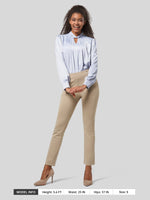 Willit Women's Cropped Office Dress Pants 27 Inch 