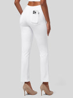 Willit Women's Cropped Office Dress Pants 27 Inch 