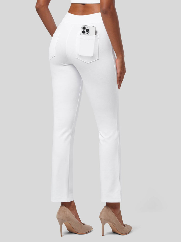 Willit Women's Cropped Office Dress Pants 27 Inch 
