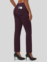 Willit Women's Cropped Office Dress Pants 27 Inch 
