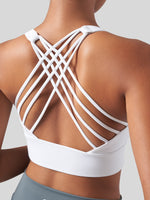 Womens Cross Back Sports Bra 