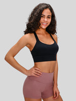 Womens Cross Back Sports Bra 