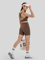 Womens Cross Back Sports Bra 