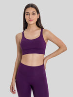 Womens Cross Back Sports Bra 