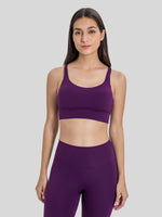 Womens Cross Back Sports Bra 