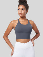 Women's Cross Back Strappy Sports Bra 