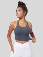 Women's Cross Back Strappy Sports Bra 