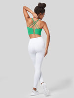Women's Cross Back Strappy Sports Bra 