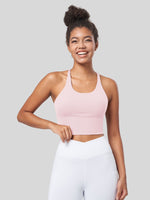 Women's Cross Back Strappy Sports Bra 