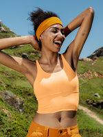 Women's Cross Back Strappy Sports Bra 