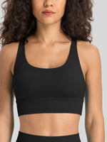 Womens Cross Back Yoga Bra 