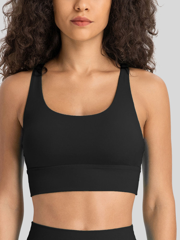 Womens Cross Back Yoga Bra 