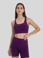 Womens Cross Back Yoga Bra 