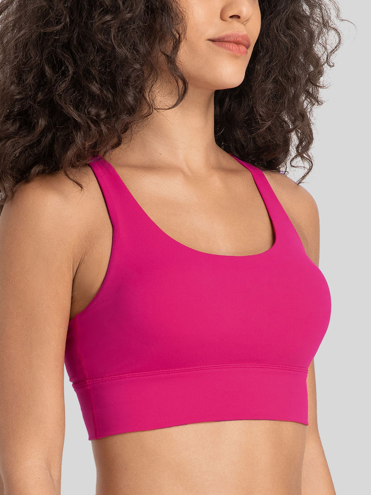 Womens Cross Back Yoga Bra 