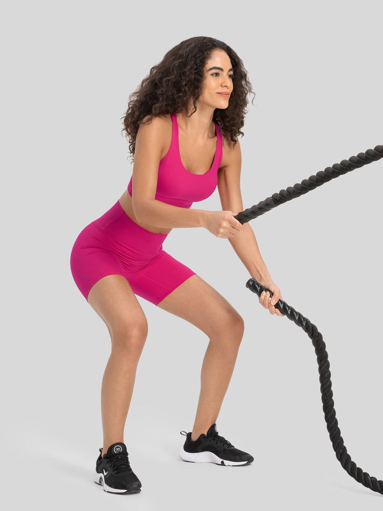 Womens Cross Back Yoga Bra 