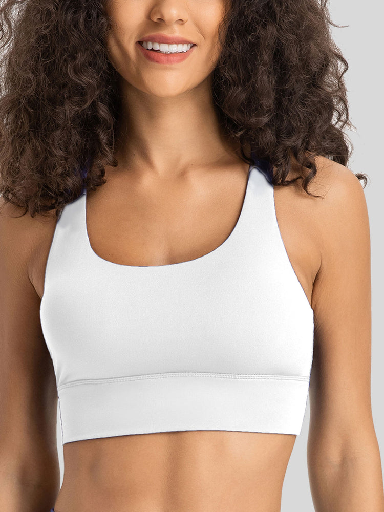 Womens Cross Back Yoga Bra 