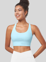Womens Cross Back Yoga Bra 