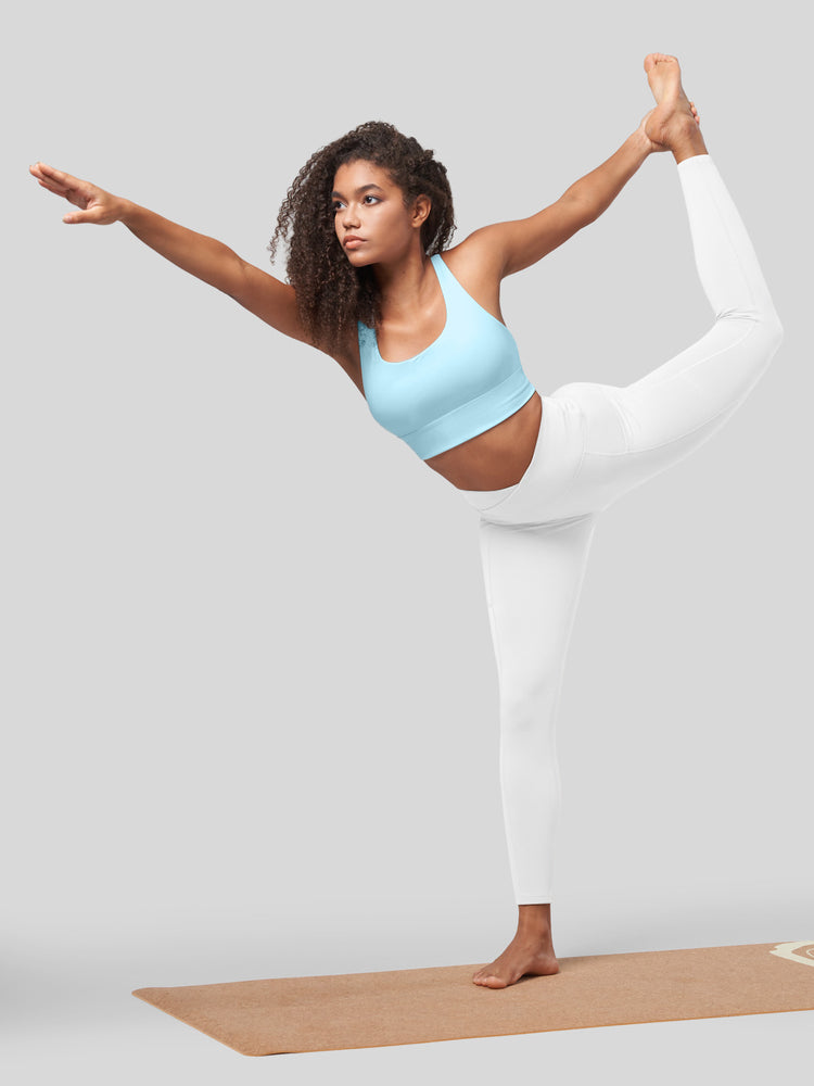 Womens Cross Back Yoga Bra 