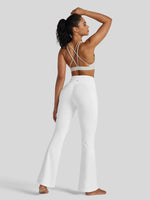 Women's Crossover Flare Yoga Leggings_