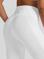 Women's Crossover Flare Yoga Leggings_