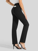 Women's Straight Leg Yoga Dress Pants_