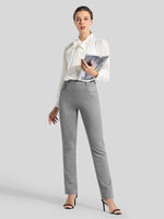 Women's Straight Leg Yoga Dress Pants_