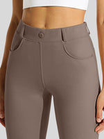Women's Straight Leg Yoga Dress Pants_