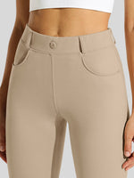 Women's Straight Leg Yoga Dress Pants_