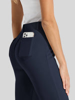 Women's Straight Leg Yoga Dress Pants_
