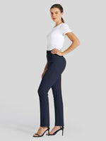 Women's Straight Leg Yoga Dress Pants_