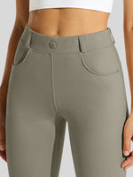 Women's Straight Leg Yoga Dress Pants_