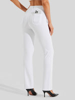 Women's Straight Leg Yoga Dress Pants_