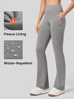 Willit Women's Fleece Bootcut Yoga Pants-29 inch 