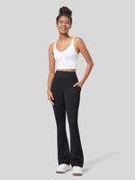 Willit Women's Fleece Bootcut Yoga Pants-29 inch 