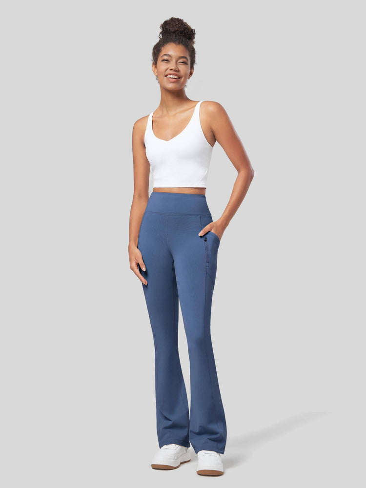 Willit Women's Fleece Bootcut Yoga Pants-29 inch 