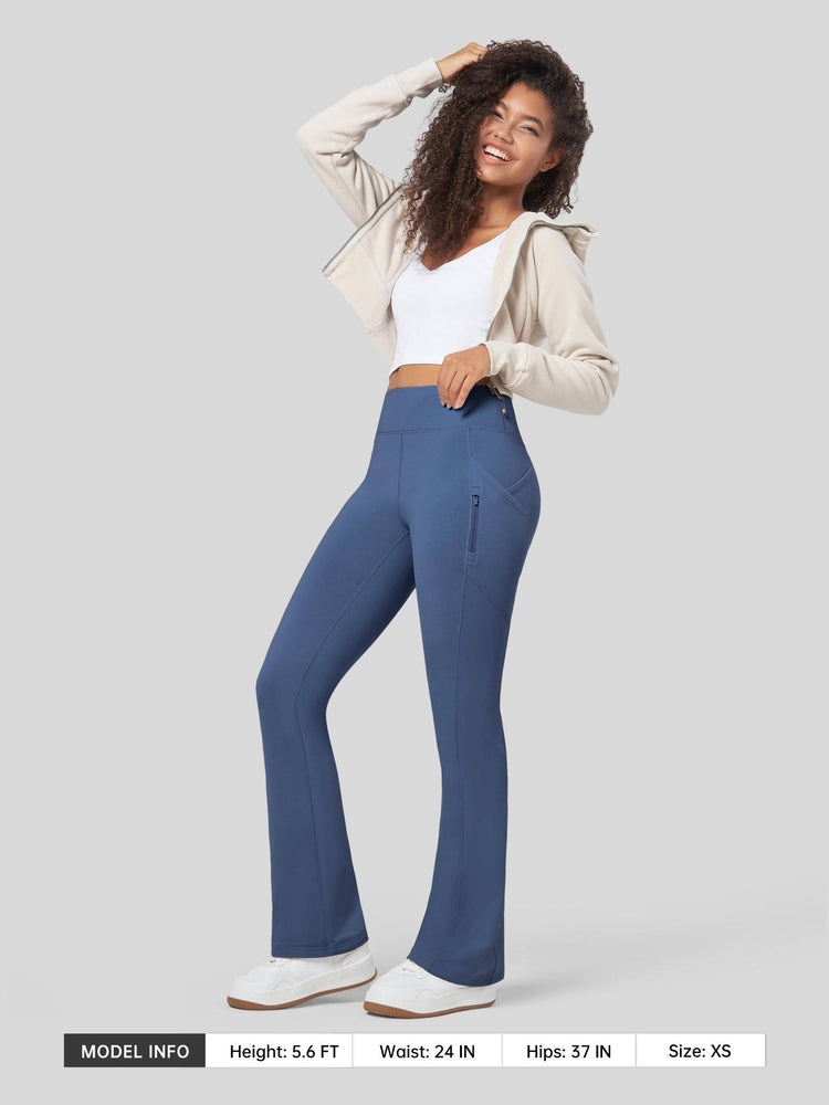 Willit Women's Fleece Bootcut Yoga Pants-29 inch 