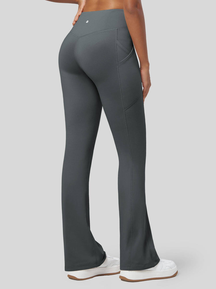 Willit Women's Fleece Bootcut Yoga Pants-29 inch 