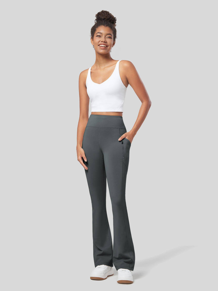 Willit Women's Fleece Bootcut Yoga Pants-29 inch 