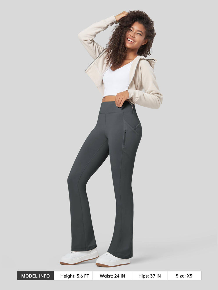 Willit Women's Fleece Bootcut Yoga Pants-29 inch 