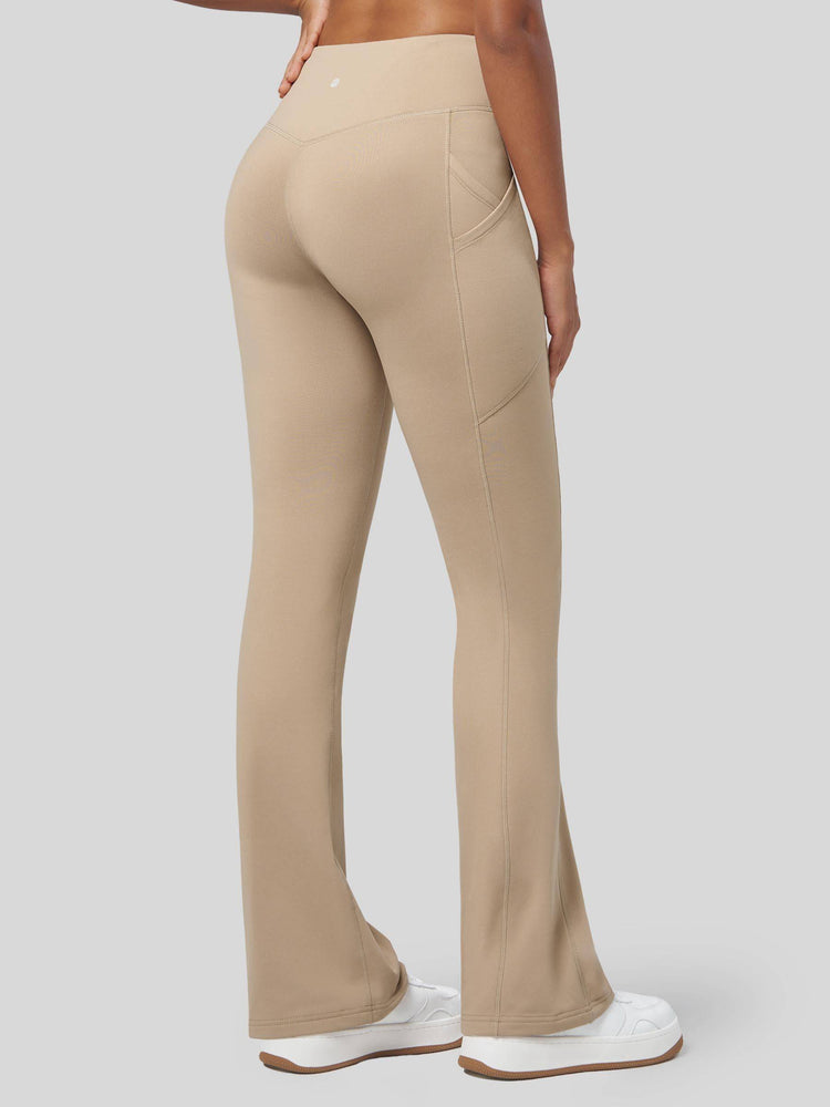 Willit Women's Fleece Bootcut Yoga Pants-29 inch 