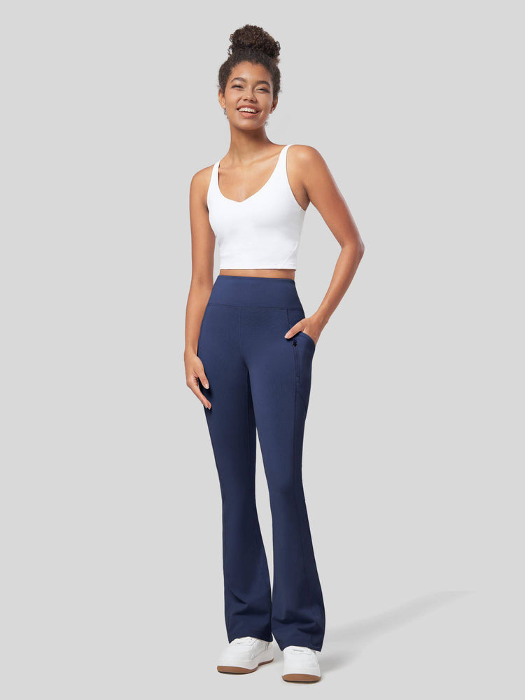 Willit Women's Fleece Bootcut Yoga Pants-29 inch 