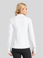 Willit Women's Fleece Half-Zip Pullover Sweatshirt Mid-layer 