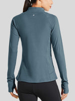 Willit Women's Fleece Pullover Half Zip_