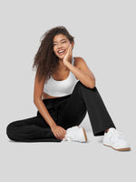 Women's Fleece Straight Leg Sweatpants_