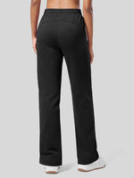 Women's Fleece Straight Leg Sweatpants_