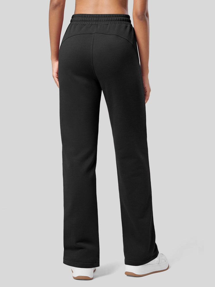Women's Fleece Straight Leg Sweatpants_