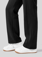 Women's Fleece Straight Leg Sweatpants_