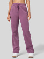 Women's Fleece Straight Leg Sweatpants_